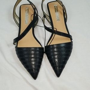 Rachel Zoe black flats